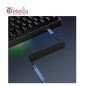Eteily Cable Usb To Type C Coil Aviation Cable Nylon Coiled Cable Appliance Computer Keyboard Eteily Cable Usb To Type C Coil Aviation Cable Nylon Coiled Cable Appliance Computer Keyboard