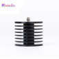 Eteily rf 18ghz termination 50 ohm sma male dummy load dc to 18ghz terminator 50w terminals