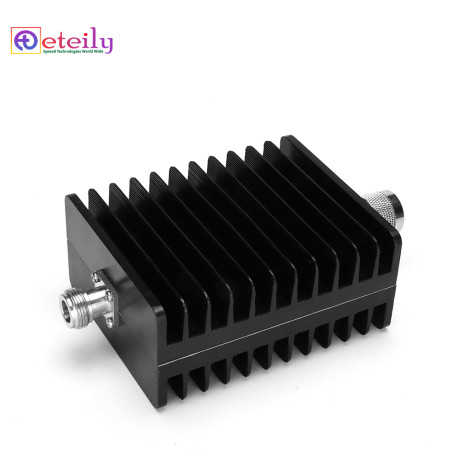 Eteily DC to 4000 MHz Coaxial N-Type Fixed Attenuator 100W 40dB excellent VSWRN-Male and N-Female connectors bi-directional