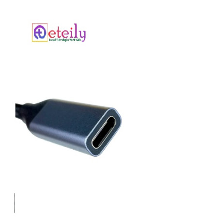 Eteily PD 5a 100w Usb 3.1 Type C Cable 20Gps Usb Fast Data Cable Male To Female 4k Usb Extension Cable