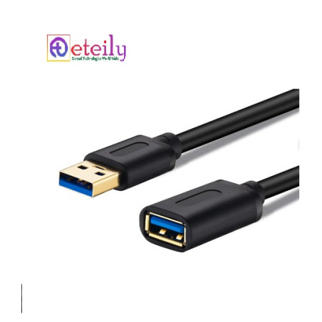Eteily Tpe Usb C To Type C USB 3.0 Type A Usb Extension Cable Female To Male Lead with Signal Amplification Active Cord