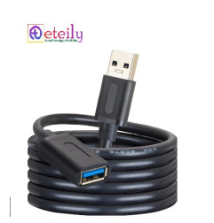 Eteily Tpe Usb C To Type C USB 3.0 Type A Usb Extension Cable Female To Male Lead with Signal Amplification Active Cord