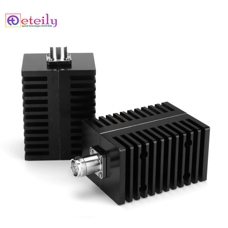 Eteily 4.3-10 female connector DC-3GHz RF Termination loads round dummy load 50W