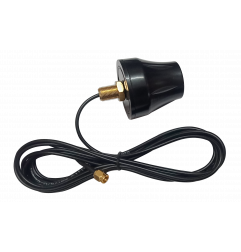 GPS Active Screw Mount Cup Shape Antenna With RG174 Cable (L-3mtr) + SMA Male St. Connector