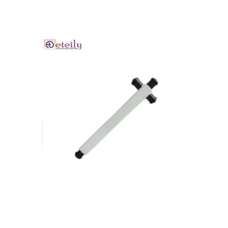 ETEILY 698-2700mhz Grey Square Power Divider Splitter , N Female 3 Way Rf Power Splitter Combiner