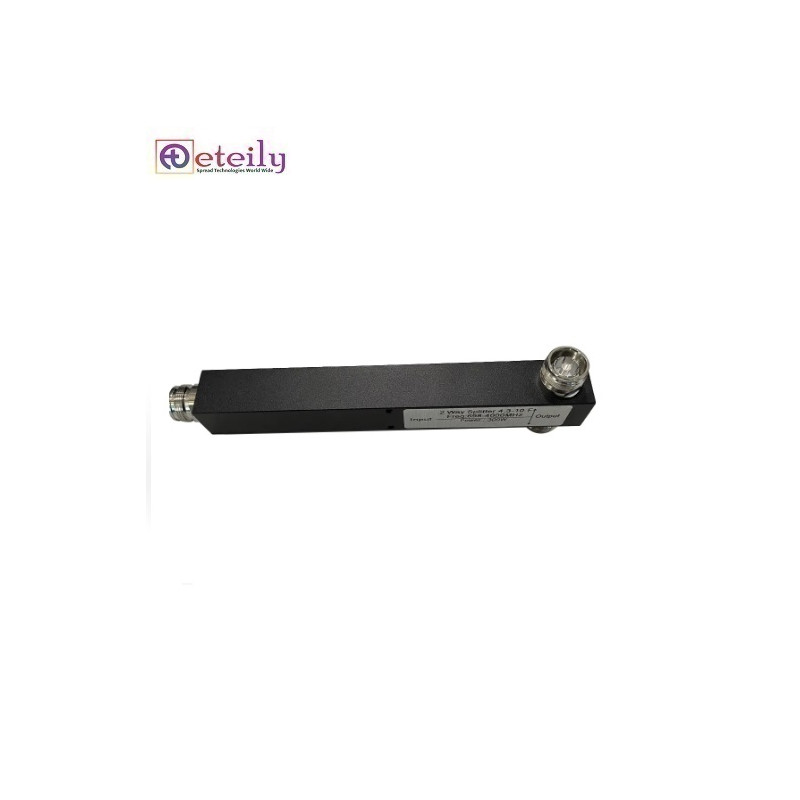 ETEILY 5G Products with mini din connector 698-4000MHz Power Splitte/Power Divider 2 way with 4.3-10 Connectors