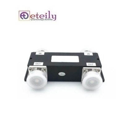 Eteily Waterproof 2 In 2 Out 3dB 350-2700MHz Hybrid Combiner Coupler with Din Female Connector