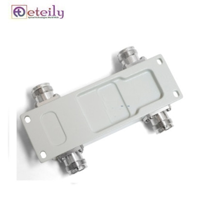 ETEILY RF 5G Low VSWR Low PIM 500-6000MHz hybrid coupler 2 in 2 out with 4.3-10 female connector