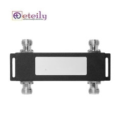 Eteily UHF N/4.3-10 Female 350-470MHZ 3dB 10dB RF 2x2 Hybrid Coupler