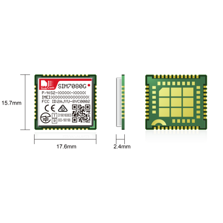 SIMCom SIM7080G Multi-Band CAT-M and NB-IoT Module
