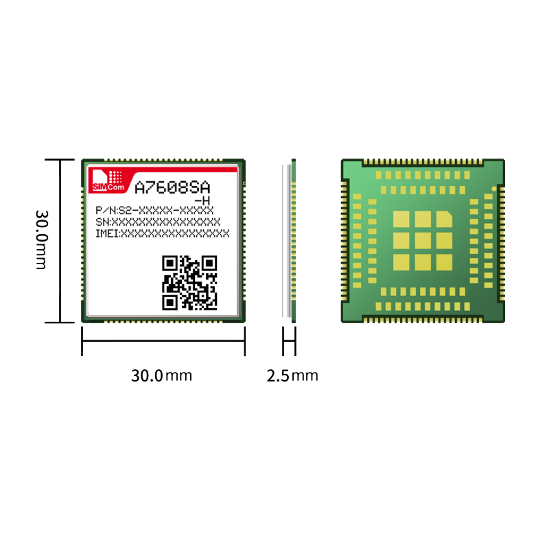 SIMCom A7608SA-H LTE Cat 4 Module SIMCom A7608SA-H LTE Cat 4 Module