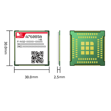 SIMCom A7608SA-H LTE Cat 4 Module