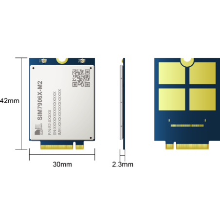 SIMCom SIM7906E-M2 LTE Cat 6 Module