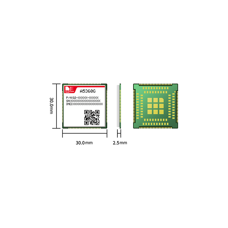 SIMCom A5360G is Quad-Band HSPA+/GSM/GPRS/EDGE Module