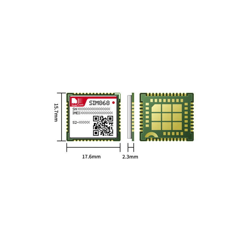 SIMCom SIM868E Quad-Band GSM/GPRS Module