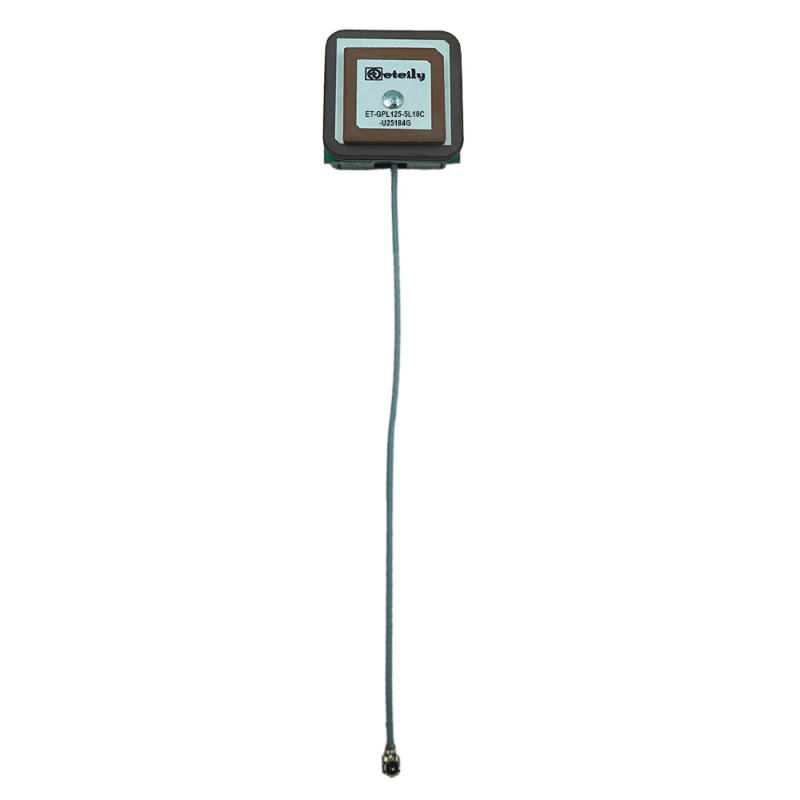 GPS/GLONASS/IRNSS L1+L2+L5 PCB Active Ceramic Patch Antenna With 1.13mm Cable (L-10cm) + UFL (25*18*4mm) GPS/GLONASS/IRNSS L1+L2+L5 PCB Active Ceramic Patch Antenna With 1.13mm Cable (L-10cm) + UFL (25*18*4mm)