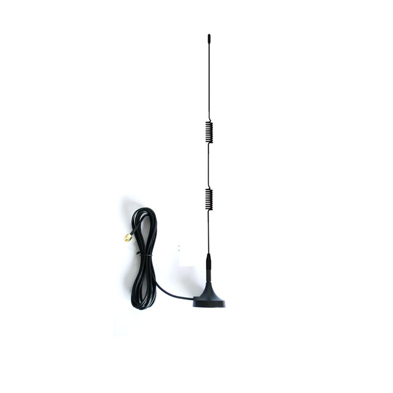 4G 12dBi Spring Magnetic Antenna With RG174 Cable (L-3Mtr ) + SMA Male St. Connector 4G 12dBi Spring Magnetic Antenna With RG174 Cable (L-3Mtr ) + SMA Male St. Connector