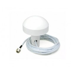 GPS Marine Antenna With RG58 White Cable (L-3mtr) + N Female St. Connector