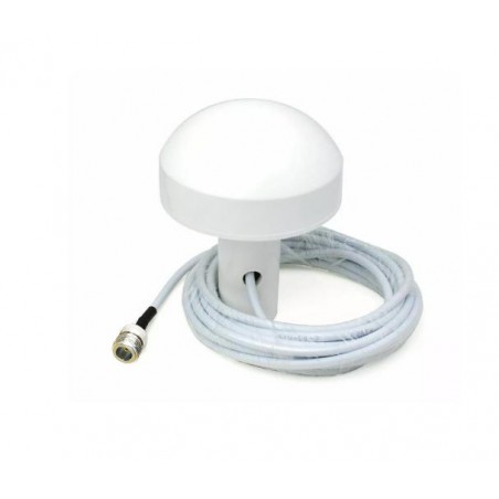 GPS Marine Antenna With RG58 White Cable (L-3mtr) + N Female St. Connector