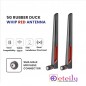 5G 8dBi Rubber Duck Whip Red Antenna with SMA Male Movable Connector 5G 8dBi Rubber Duck Whip Red Antenna with SMA Male Movable Connector