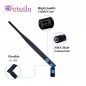 GSM 5dBi Rubber Duck Antenna With SMA Male Movable Connector GSM 5dBi Rubber Duck Antenna With SMA Male Movable Connector