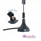 4G 15dBi Spring Magnetic Antenna With RG174 Cable (L-3Mtr) + SMA Male St. Connector