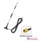 4G 10dBi Spring Magnetic Antenna with RG174 Cable (L-3mtr) + SMA Male St. Connector