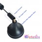 4G 10dBi Spring Magnetic Antenna with RG174 Cable (L-3mtr) + SMA Male St. Connector 4G 10dBi Spring Magnetic Antenna with RG174 Cable (L-3mtr) + SMA Male St. Connector