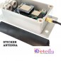 GSM 4dBi Adhesive Sticker Antenna With RG174 Cable (L-3Mtr) + SMA Male St. Connector GSM 4dBi Adhesive Sticker Antenna With RG174 Cable (L-3Mtr) + SMA Male St. Connector