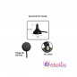 GSM 3dBi Spring Magnetic Antenna With RG174 Cable (L-3Mtr) + SMA Male St. Connector GSM 3dBi Spring Magnetic Antenna With RG174 Cable (L-3Mtr) + SMA Male St. Connector