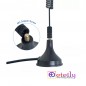 GSM 3dBi Spring Magnetic Antenna With RG174 Cable (L-3Mtr) + SMA Male St. Connector GSM 3dBi Spring Magnetic Antenna With RG174 Cable (L-3Mtr) + SMA Male St. Connector