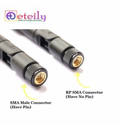 GSM 4dBi Rubber Duck Antenna With SMA Male Movable Connector