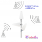 GSM 14dBi Outdoor LPDA Antenna With RG58 Cable (L-3Mtr) + SMA Male St. Connector GSM 14dBi Outdoor LPDA Antenna With RG58 Cable (L-3Mtr) + SMA Male St. Connector