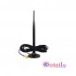 433MHz 5dBi Rubber Magnetic Antenna With RG174 Cable (L -3Mtr) + SMA Male St. Connector 433MHz 5dBi Rubber Magnetic Antenna With RG174 Cable (L -3Mtr) + SMA Male St. Connector