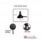 433MHz 3dBi Spring Magnetic Antenna with RG174 Cable ( L -3 Mtr) + SMA Male St. Connector