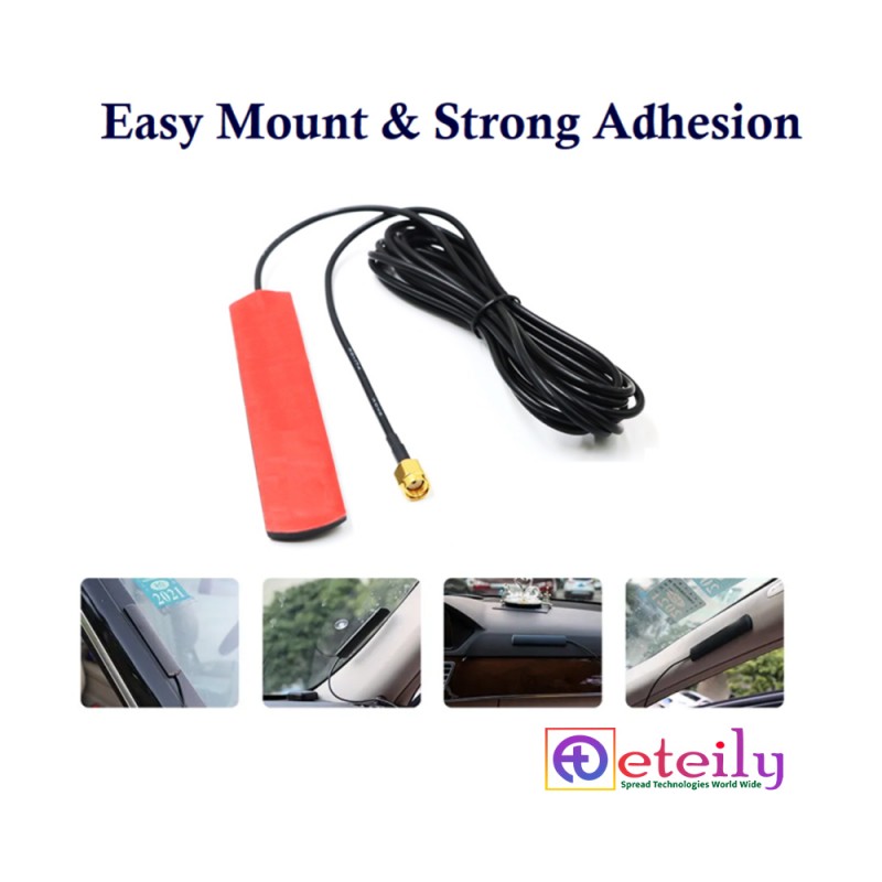 915MHz 5dBi Adhesive Sticker Antenna With RG174 Cable (L-3Mtr)