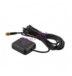 GPS/GLONASS L1+L2 Magnetic Antenna For Car With RG174 Cable (L-3Mtr) + SMA Male St. Connector