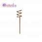 2.4GHz 2dBi Helical Spring Straight Antenna