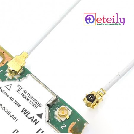 2.4GHz/5.8GHz PCB Flexible Internal Antenna With 1.13mm Cable (L-10CM) + UFL Connector