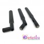 2.4GHz 6dBi Rubber Duck Whip Antenna With SMA Male Movable Connector 2.4GHz 6dBi Rubber Duck Whip Antenna With SMA Male Movable Connector