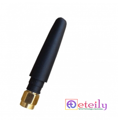2.4GHz 2.5dBi Rubber Duck Antenna With SMA Male St. Connector