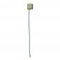 GPS L1 Active Ceramic Patch Antenna With 1.13MM Cable (L-10CM) + UFL (12*12*4mm) GPS L1 Active Ceramic Patch Antenna With 1.13MM Cable (L-10CM) + UFL (12*12*4mm)