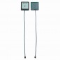 GPS/GLONASS L1+L2 Active Ceramic Patch Antenna With 1.13MM Cable (L-10CM) + UFL (18*18*4mm) GPS/GLONASS L1+L2 Active Ceramic Patch Antenna With 1.13MM Cable (L-10CM) + UFL (18*18*4mm)
