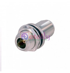 N Female To N Female Bulkhead RF Adapter