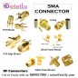 SMA Male R/A Connector for HLF100 Cable SMA Male R/A Connector for HLF100 Cable