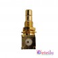 SMB (M) R/A Bulkhead PCB Mount Connector