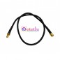 SMA Male St. Connector With RG58 Cable (L-1Mtr) + SMA Female Bulkhead St. Connector SMA Male St. Connector With RG58 Cable (L-1Mtr) + SMA Female Bulkhead St. Connector