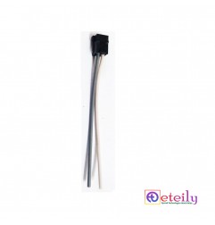 JST Connector 2 Pin Female 252 W/W 7/38 SS 60mm Cable Pitch 2.54MM BLACK  COLOR