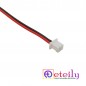 JST Connector 2 Pin 150mm Cable Pitch 1.25mm WHITE COLOR JST Connector 2 Pin 150mm Cable Pitch 1.25mm WHITE COLOR