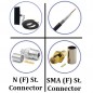 Combination 5G+GPS Screw Mount Antenna With HLF-200 Cable L-1M + N (F) St.+ SMA (F) St. Connector Combination 5G+GPS Screw Mount Antenna With HLF-200 Cable L-1M + N (F) St.+ SMA (F) St. Connector